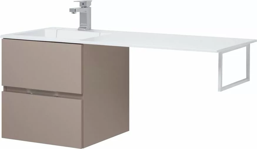 фото Тумба с раковиной Aquanet Алвита 120 L капучино арт. 00243775 