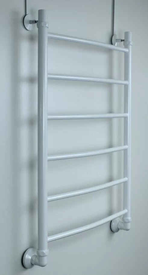 картинка Полотенцесушитель Двин R 80/60 1"-1/2" Универсальный К3, Белый (4627087415990) 