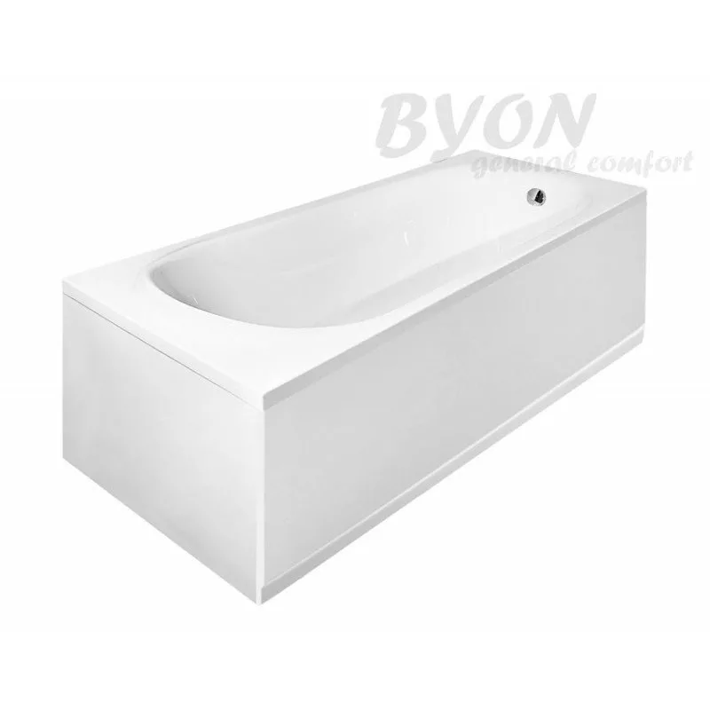 картинка Акриловая ванна BYON VILBY 150х70х59 c каркасом 