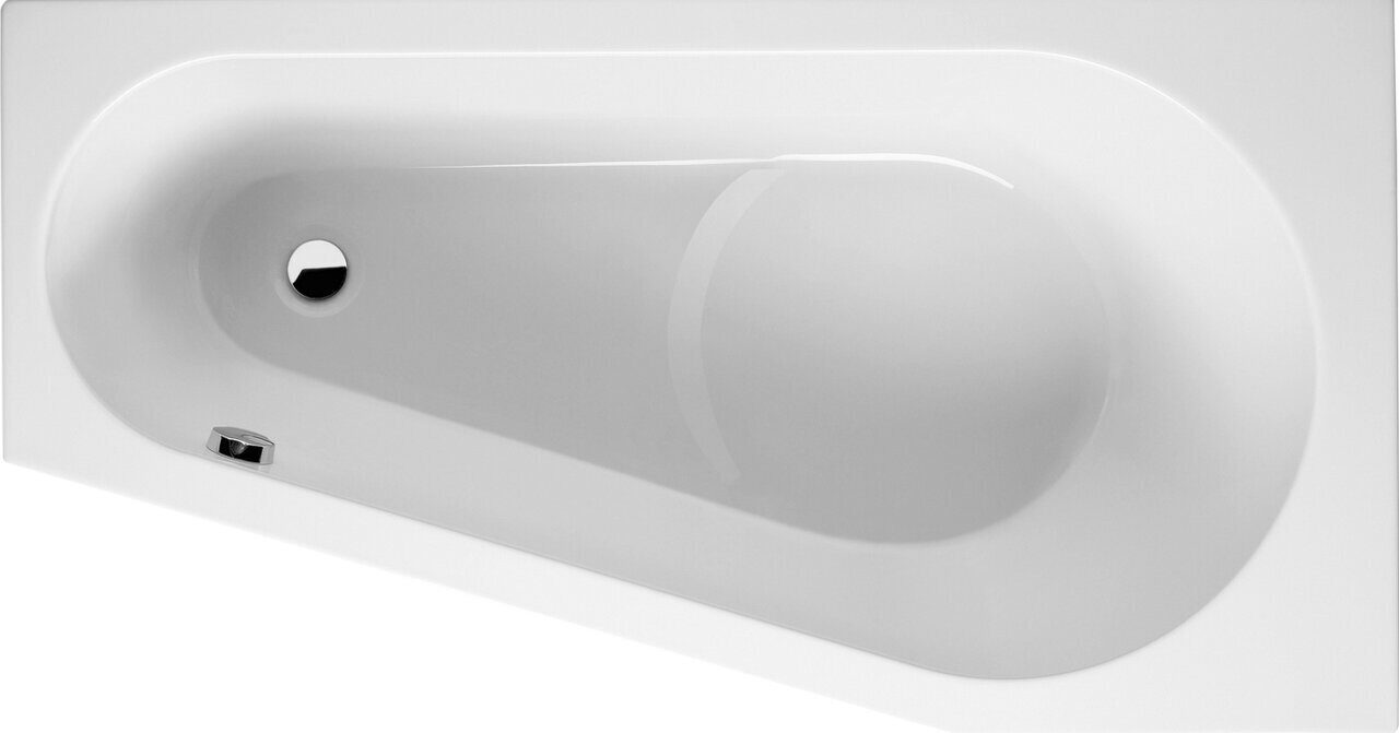 картинка Ванна RIHO DELTA 160 L B069001005 160x80 с панелью и ножками 