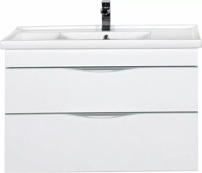 фото Тумба с раковиной Aquanet Эвора 100 белый арт. 00212704 