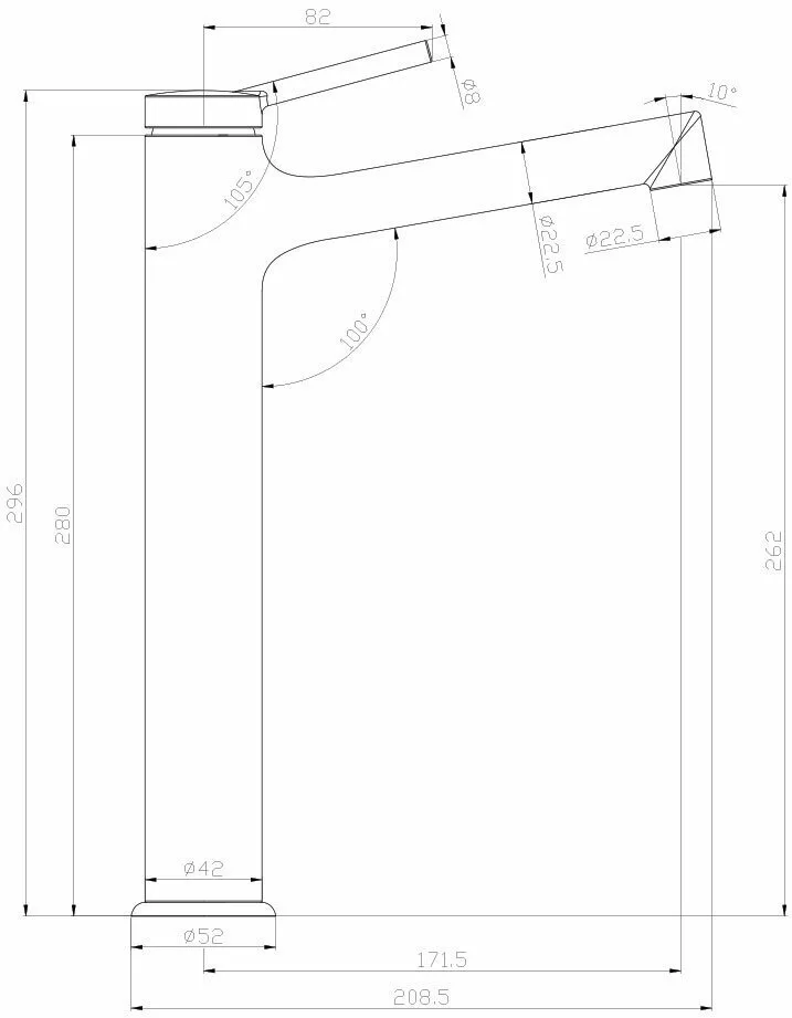 картинка Смеситель Lemark Minima LM3809C для раковины 