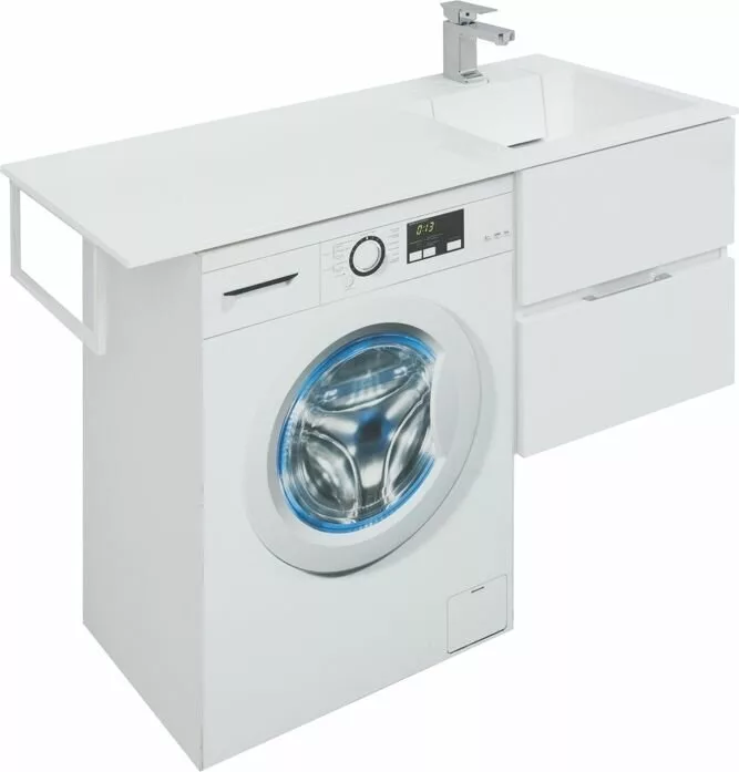 фото Тумба с раковиной Aquanet Алвита 120 R белый арт. 00243726 