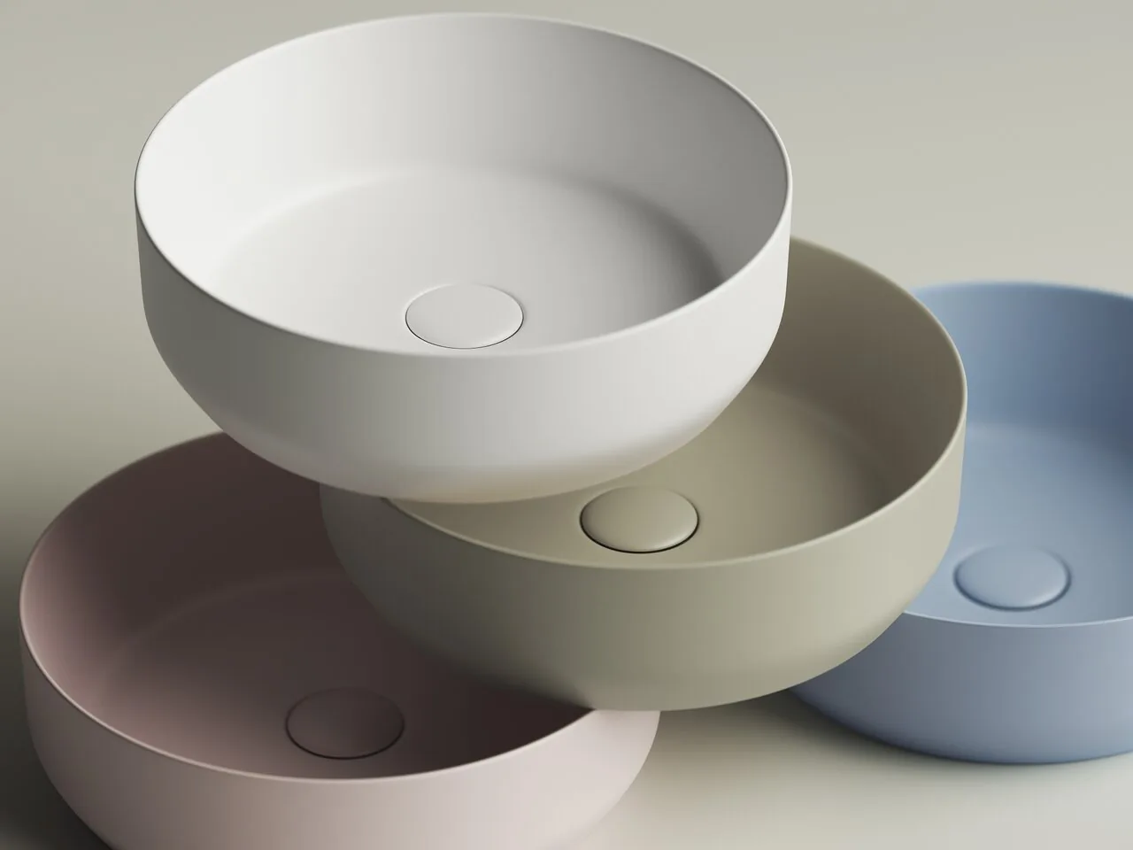картинка Накладная раковина Ceramicanova Element CN6022MW цвет белый матовый 39х39 см 