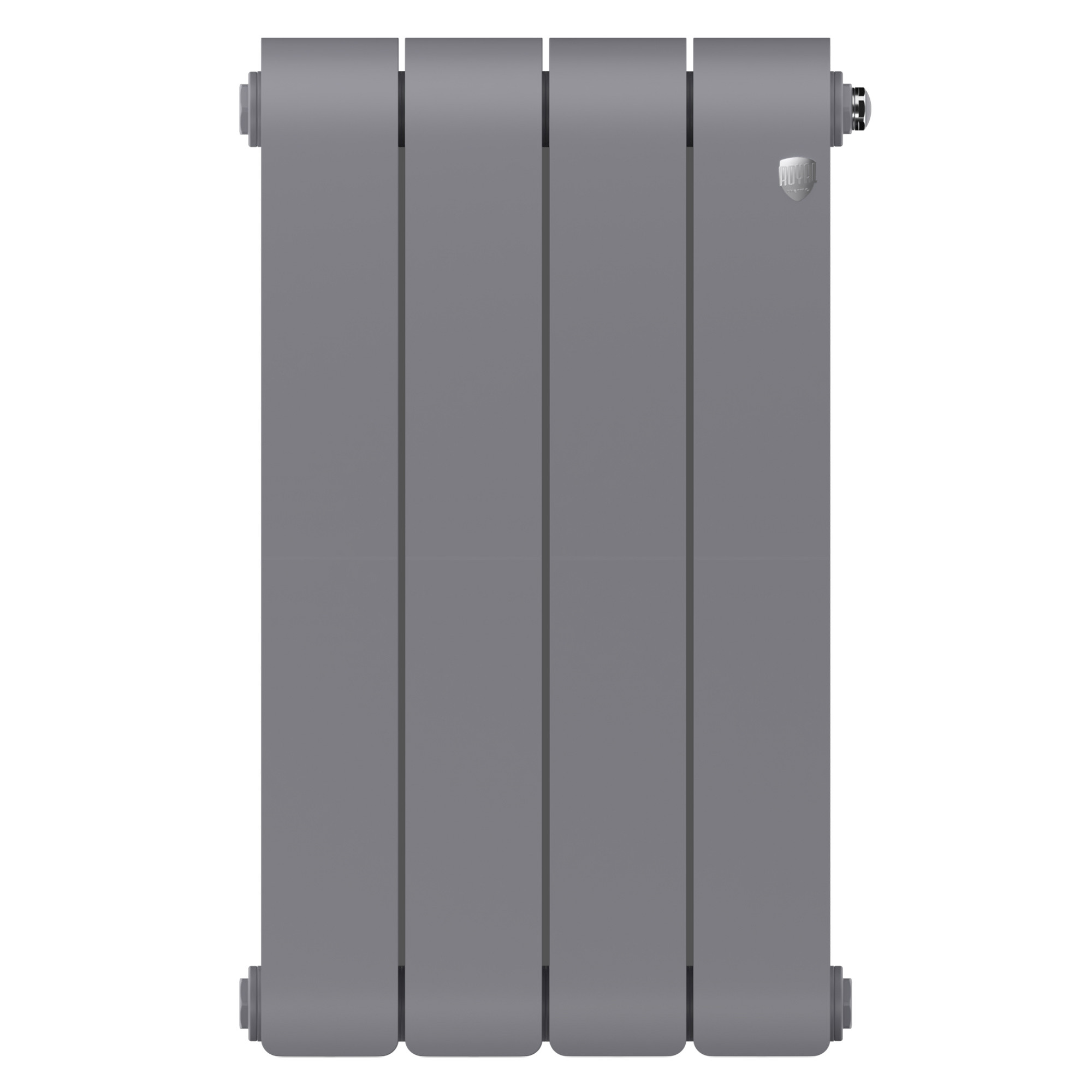картинка Радиатор биметаллический Royal Thermo Infinity 500 Silver Satin 4 секции 