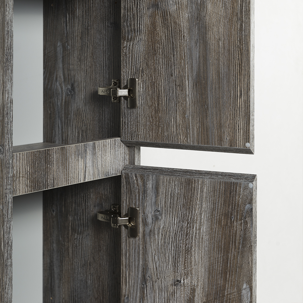 фото Шкаф-пенал подвесной BelBagno KRAFT-1600-2A-SC-PP-R Pino Pasadena 