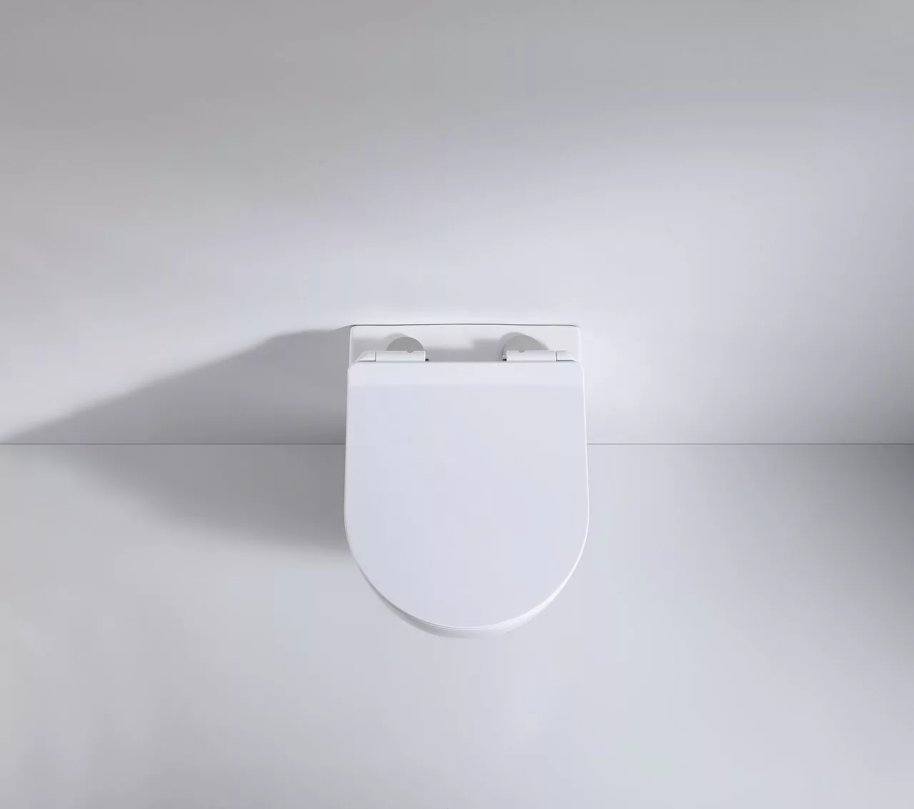 картинка Унитаз beWash MINIMAL подвесной безободковый с сиденьем микролифт белый глянец 