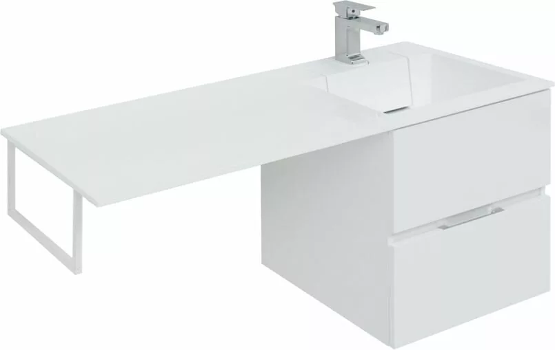 фото Тумба с раковиной Aquanet Алвита 120 R белый арт. 00243726 