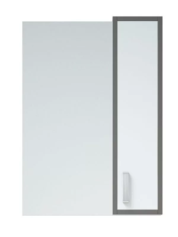 фото Зеркало-шкаф Corozo Спектр 50 серое 