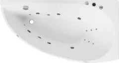 картинка Акриловая ванна Aquanet Augusta 170x90 R (г/м, сп/м, к/б, н/м, свет) 