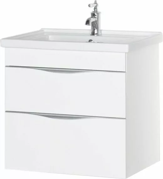 фото Тумба с раковиной Aquanet Эвора 70 белый арт. 00213103 