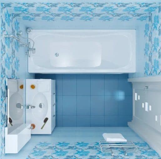 картинка Акриловая ванна Triton Стандарт 160x70 см с ножками Triton Стандарт и слив-переливом Triton Стандарт ЕМ601TR 
