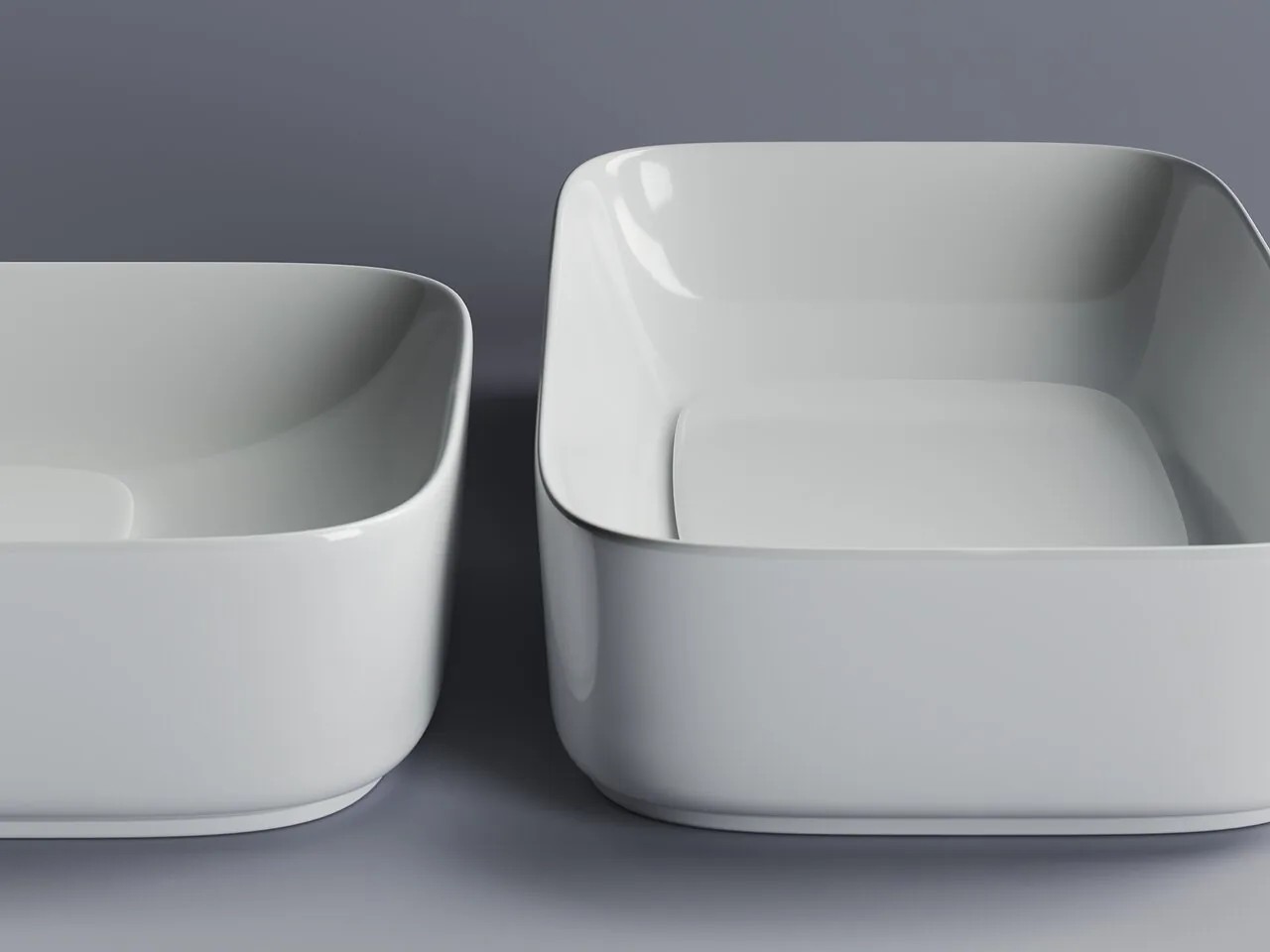 картинка Накладная раковина Ceramicanova Element CN5021 цвет белый 60х37.5 см 