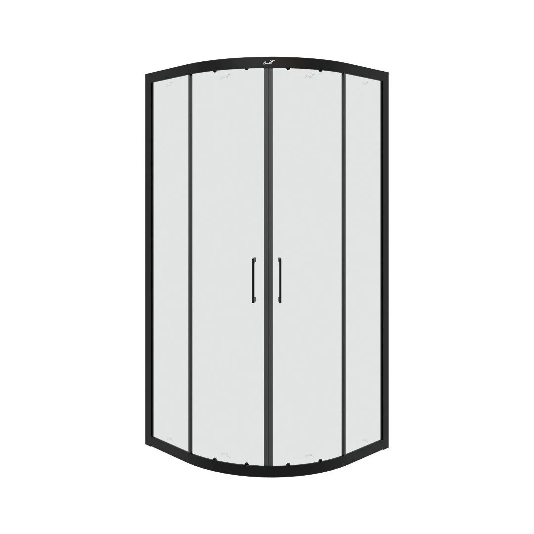 фото Ограждение душевое Ceruttispa VIVA90B N без поддона 90x90x195 