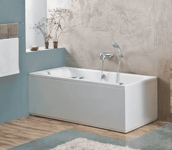картинка Акриловая ванна Santek Монако 160 см с монтажным набором WH112425 