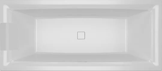 картинка Акриловая ванна Riho Still Square 180x80 подголовник слева 