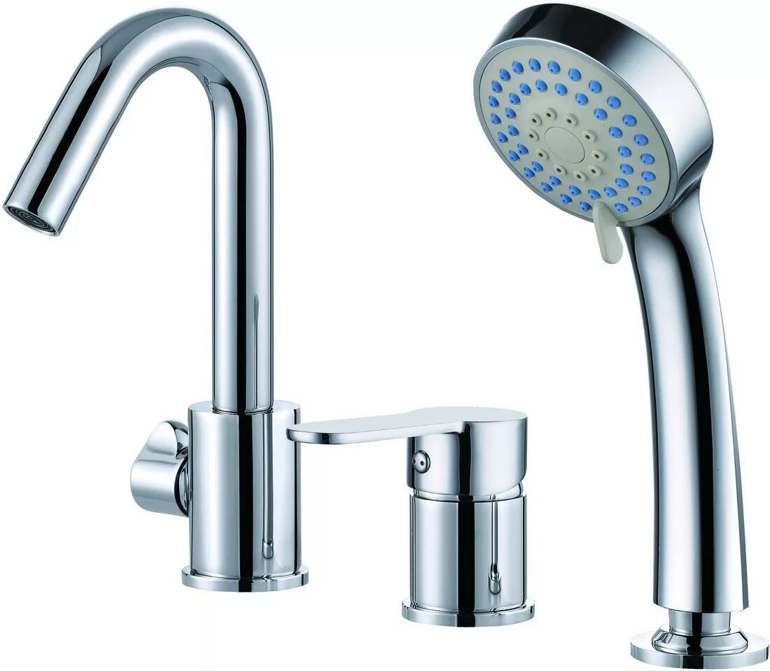 картинка Смеситель одноручный на борт  ванны RUSH Tenerife TE2835-333 