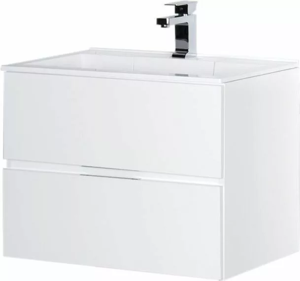 фото Тумба с раковиной Aquanet Алвита 70 белый арт. 00212680 