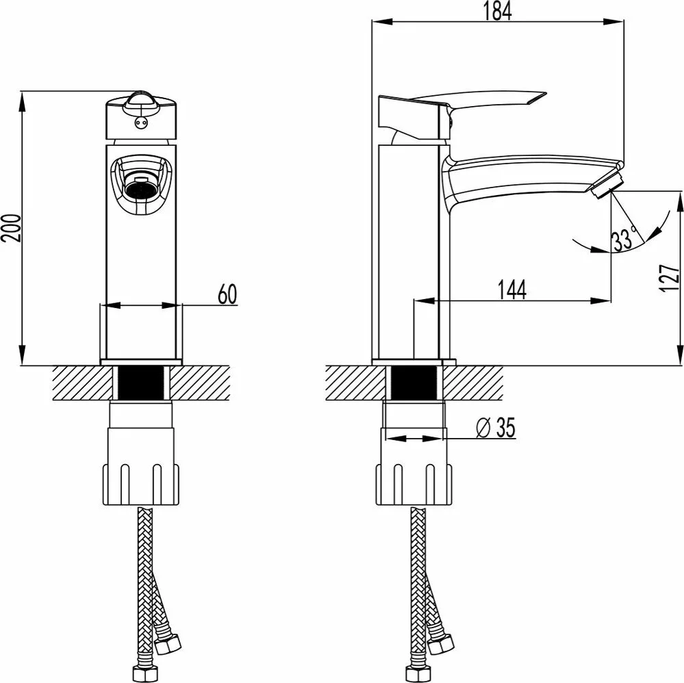 картинка Смеситель Lemark Mars для раковины LM3537C 