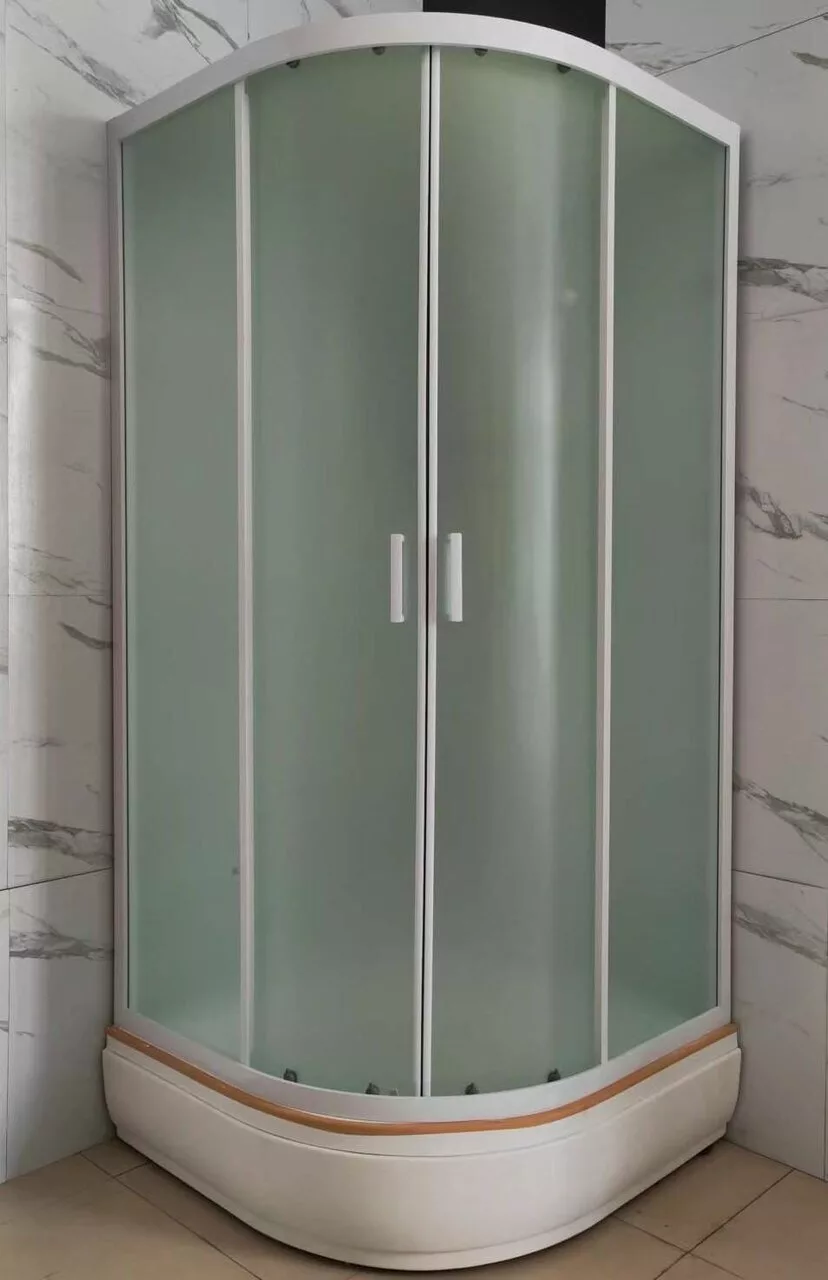 картинка Душевая кабина Frank F409 М White низкий поддон 