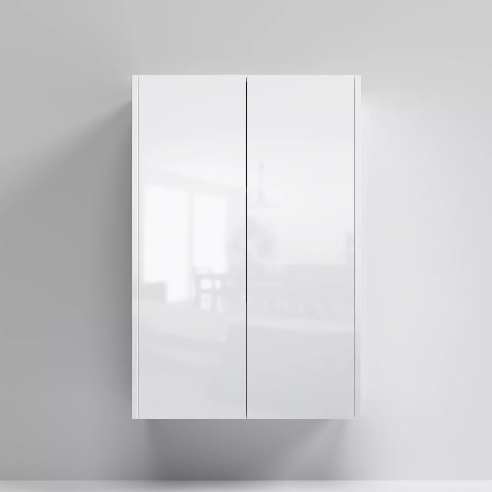 фото Шкаф с полками 60 см (В 900мм) AM.PM Func M8FCH06029WG белый глянец 