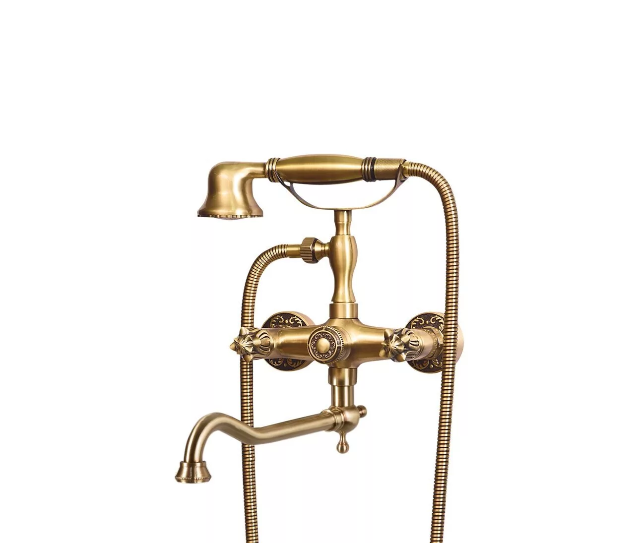 картинка Смеситель для ванны с душем Bronze de Luxe Florence 10319D 