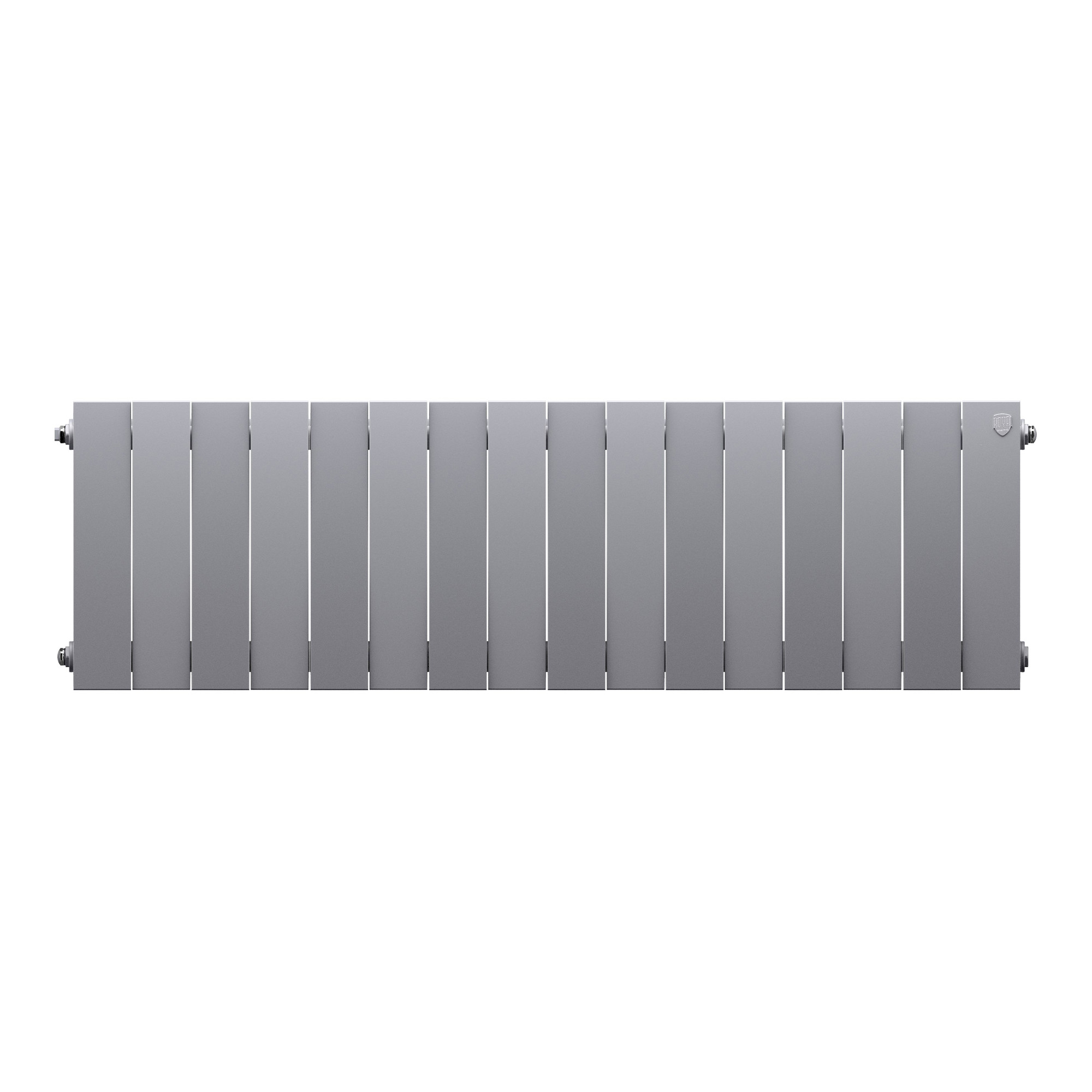 картинка Радиатор биметаллический Royal Thermo PianoForte 300 Серебристый 16 секций 