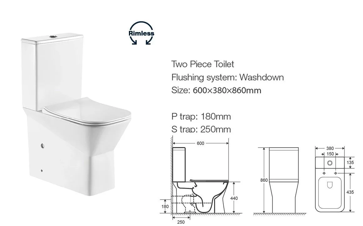 картинка Напольный унитаз Ceruttispa ELLERO CT8458 