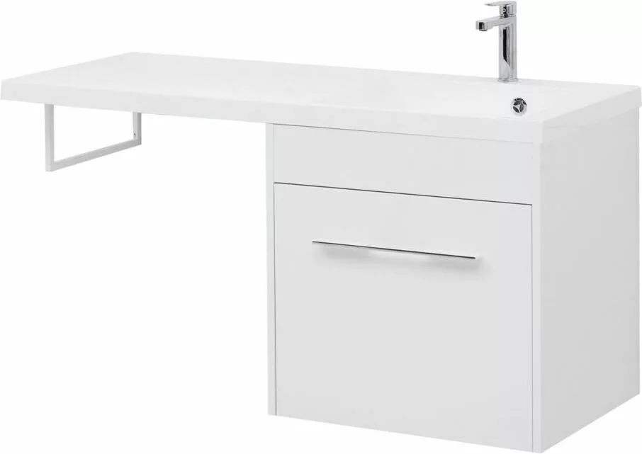 фото Тумба с раковиной Aquanet Августа 120 R белый арт. 00239782 