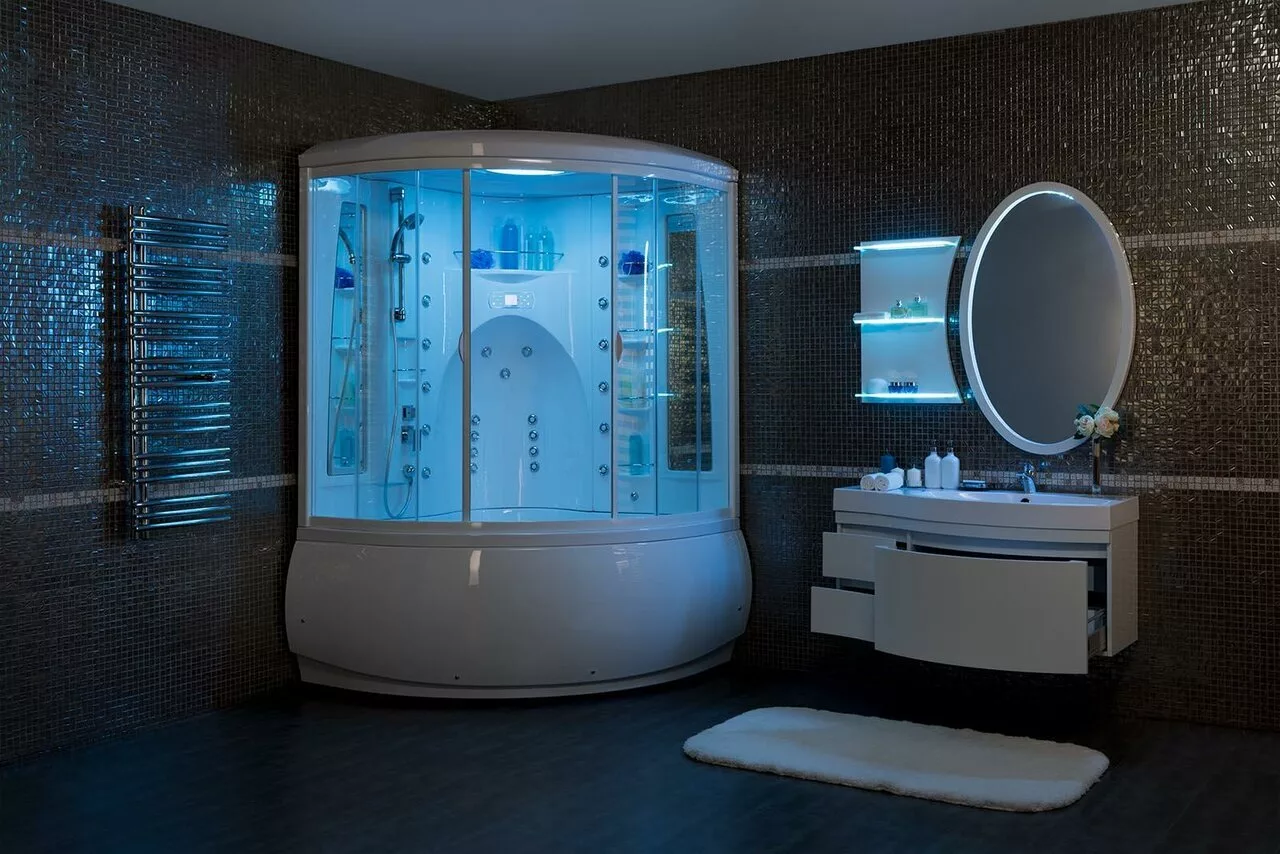 фото Тумба с раковиной Aquanet Опера 115 R белый (2 дверцы 2 ящика) арт. 00212992 