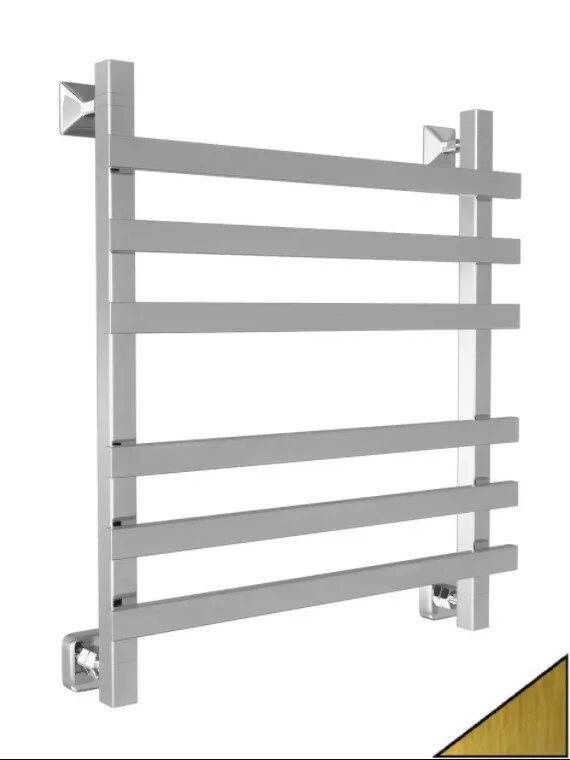 картинка Полотенцесушитель Двин N Plaza 80/50 Водяной (К3 Квадрат Состаренная бронза) (4656759171858) 