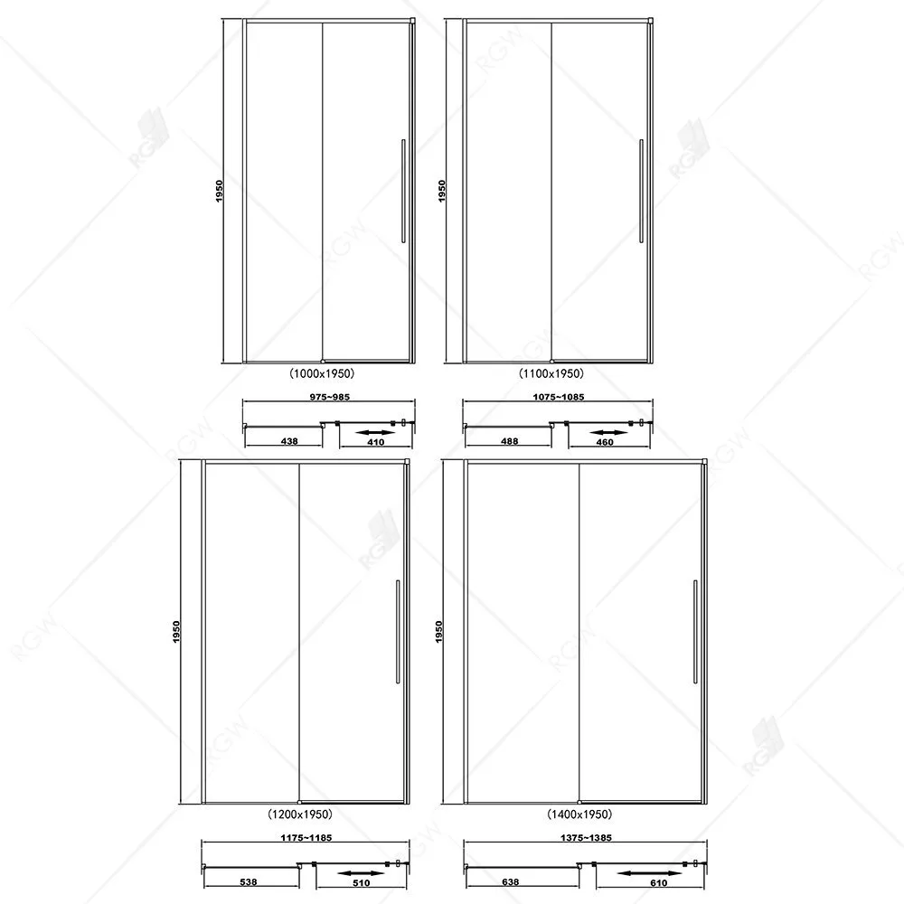 картинка Душевая дверь RGW SV-12B 32321211-14 