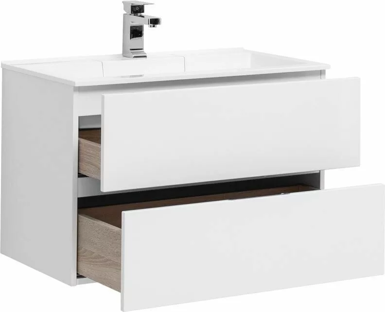 фото Тумба с раковиной Aquanet Алвита 80 белый арт. 00238368 