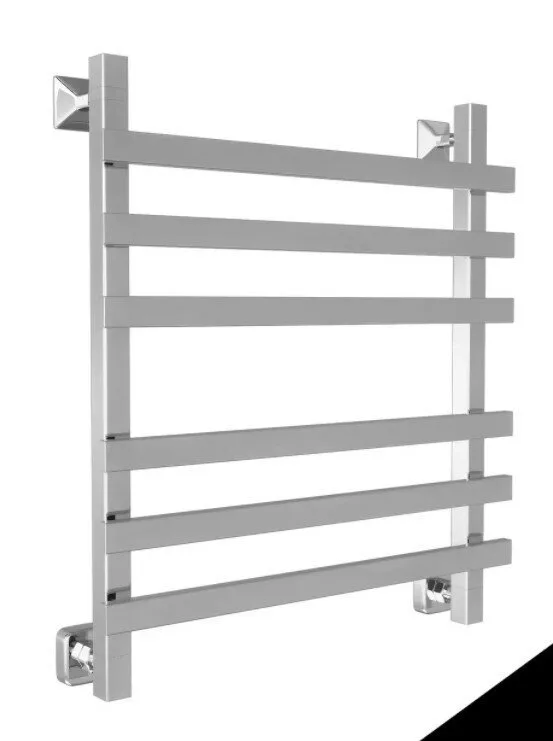 картинка Полотенцесушитель Двин N Plaza 60/50 Водяной (К3 Квадрат Черный матовый) (4656759171308) 