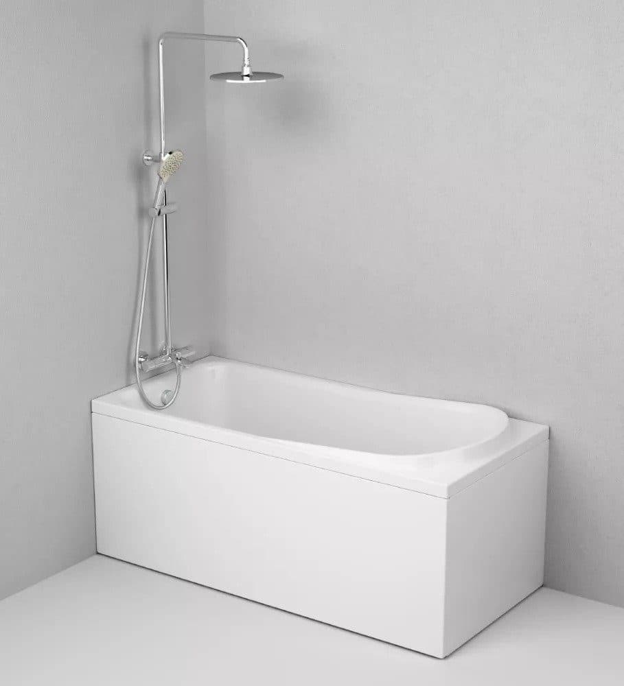 картинка Акриловая ванна AM.PM Like 150x70 с каркасом W80A-150-070W-R 