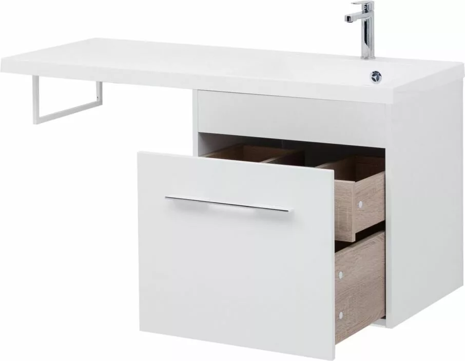 фото Тумба с раковиной Aquanet Августа 120 R белый арт. 00239782 