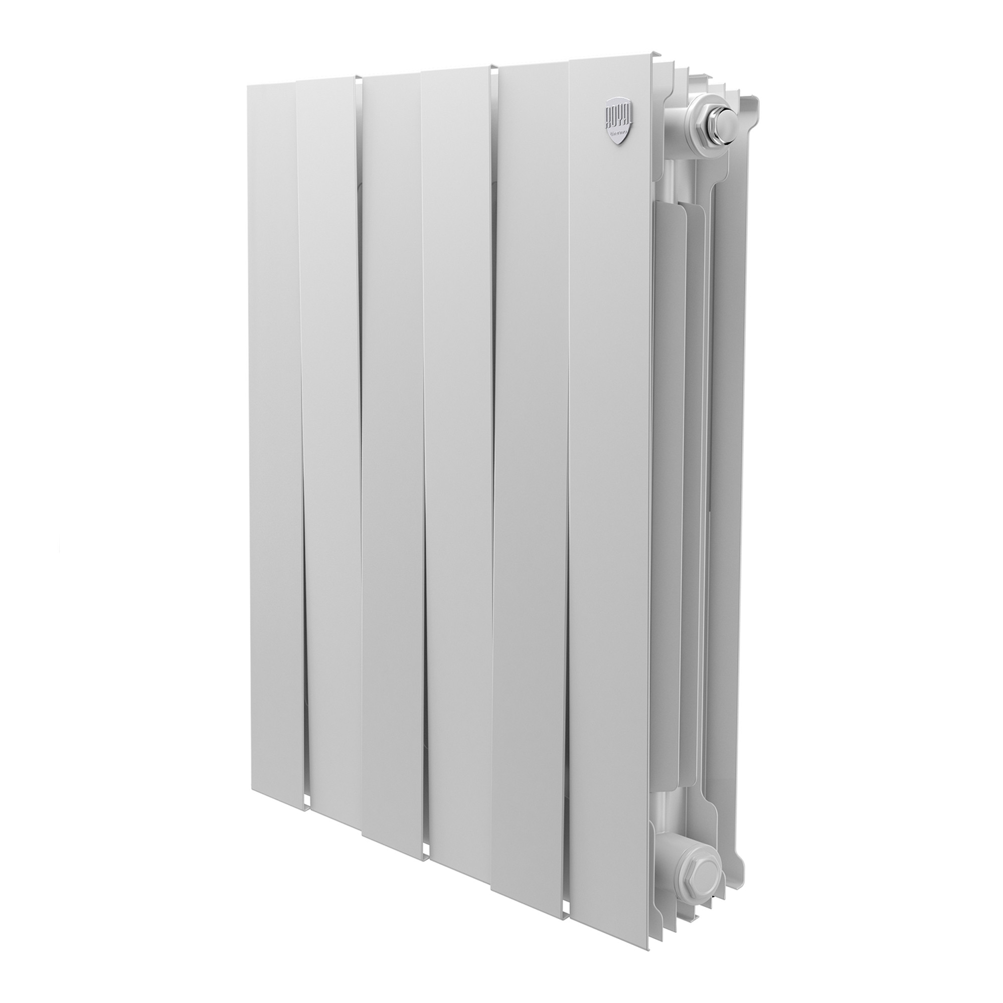 картинка Радиатор биметаллический Royal Thermo PianoForte 500 Белый 6 секций 