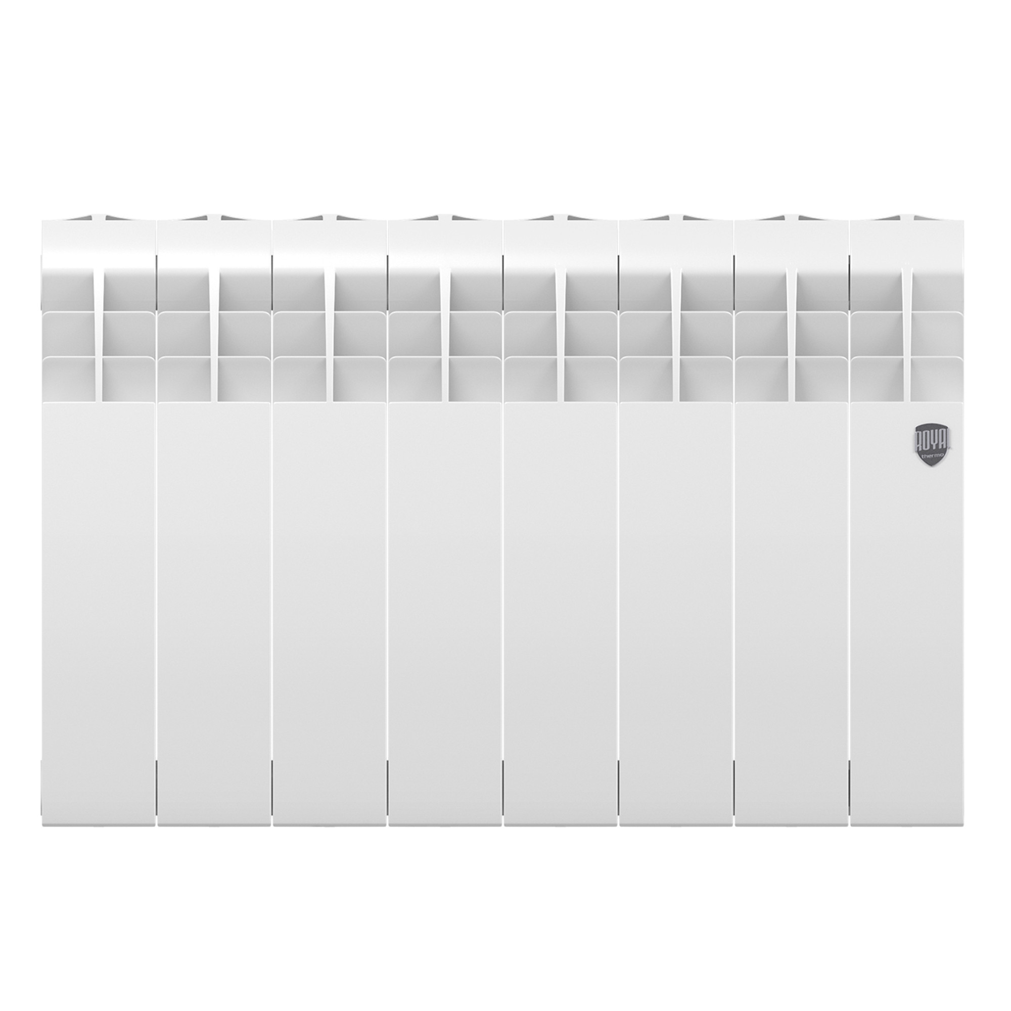 картинка Радиатор биметаллический Royal Thermo BILINER B 350 Белый 8 секций 