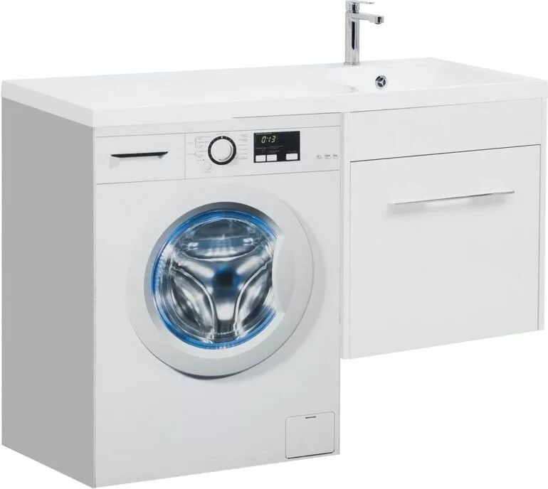 фото Тумба с раковиной Aquanet Августа 120 R белый арт. 00239782 