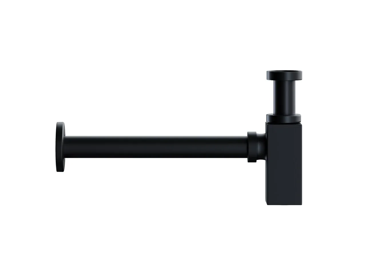 картинка Сифон для раковины Ceramicanova 70002MB цвет черный матовый 