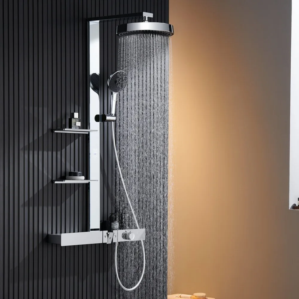 картинка Душевая стойка Black&White GH-9005N-C 