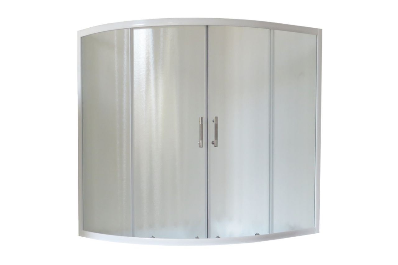 картинка Душевая штора Royal Bath 150ALP-C 150x100x150 (матовая) 