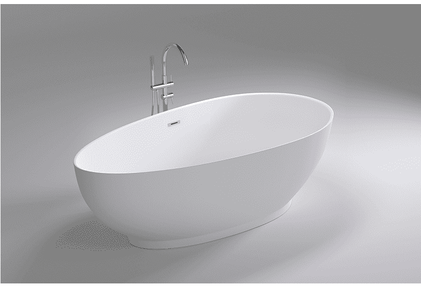 картинка Акриловая ванна Black&White Swan SB106 