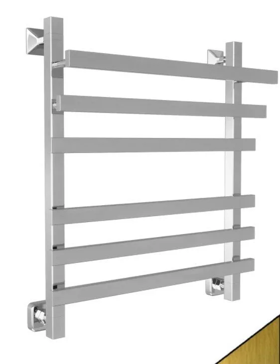 картинка Полотенцесушитель Двин F Plaza 80/50 Водяной (К3 Квадрат Состаренная бронза) (4656754414813) 