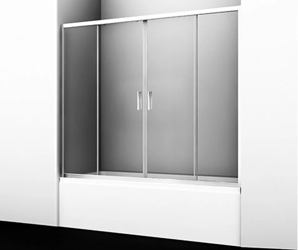 картинка Стеклянная шторка на ванну WasserKRAFT Lippe 45S02-170 