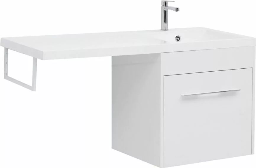 фото Тумба с раковиной Aquanet Августа 120 R белый арт. 00239782 