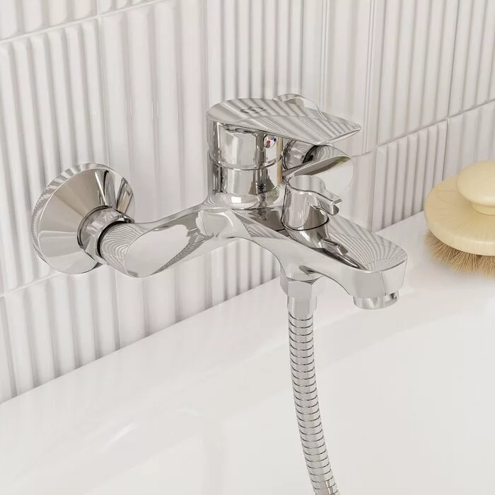 картинка Смеситель Milardo Horizont HORSB02M02 для ванны с душем 