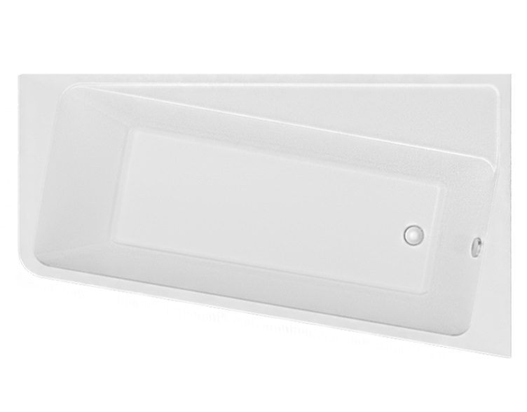 картинка Ванна Marka One DIRECT 170x100 R с каркасом и слив-переливом 