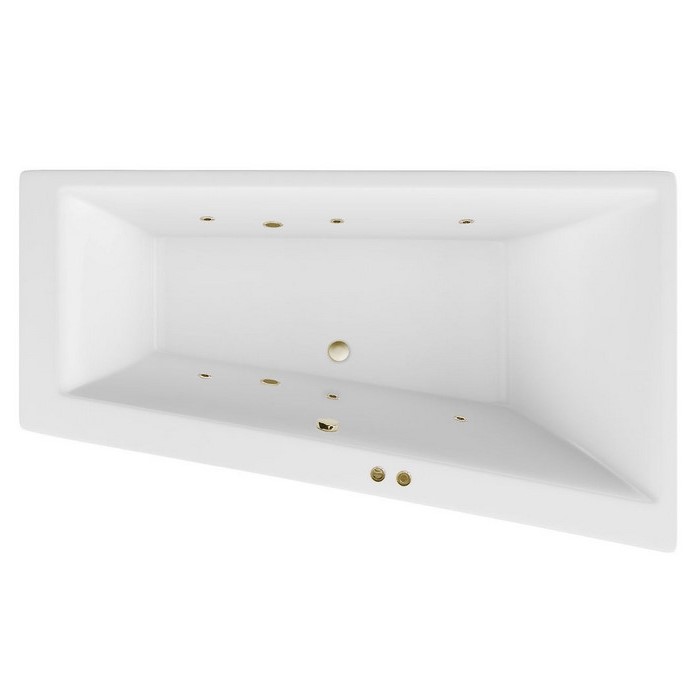 картинка Ванна EXCELLENT Sfera Slim 170x100 правая SOFT бронза 