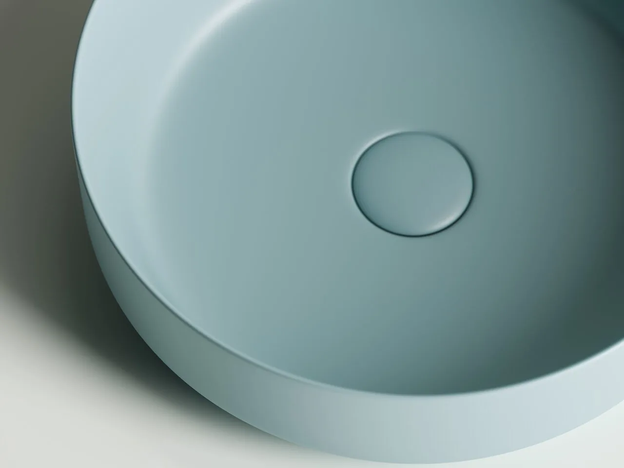картинка Накладная раковина Ceramicanova Element CN6022MLG цвет зеленый матовый 39х39 см 